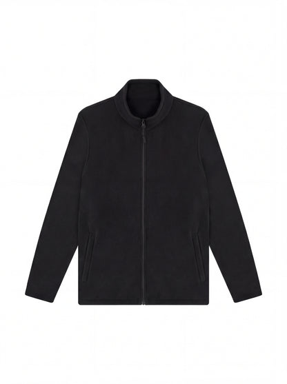 Uneek Lightweight Full Zip Microfleece Jacket Black