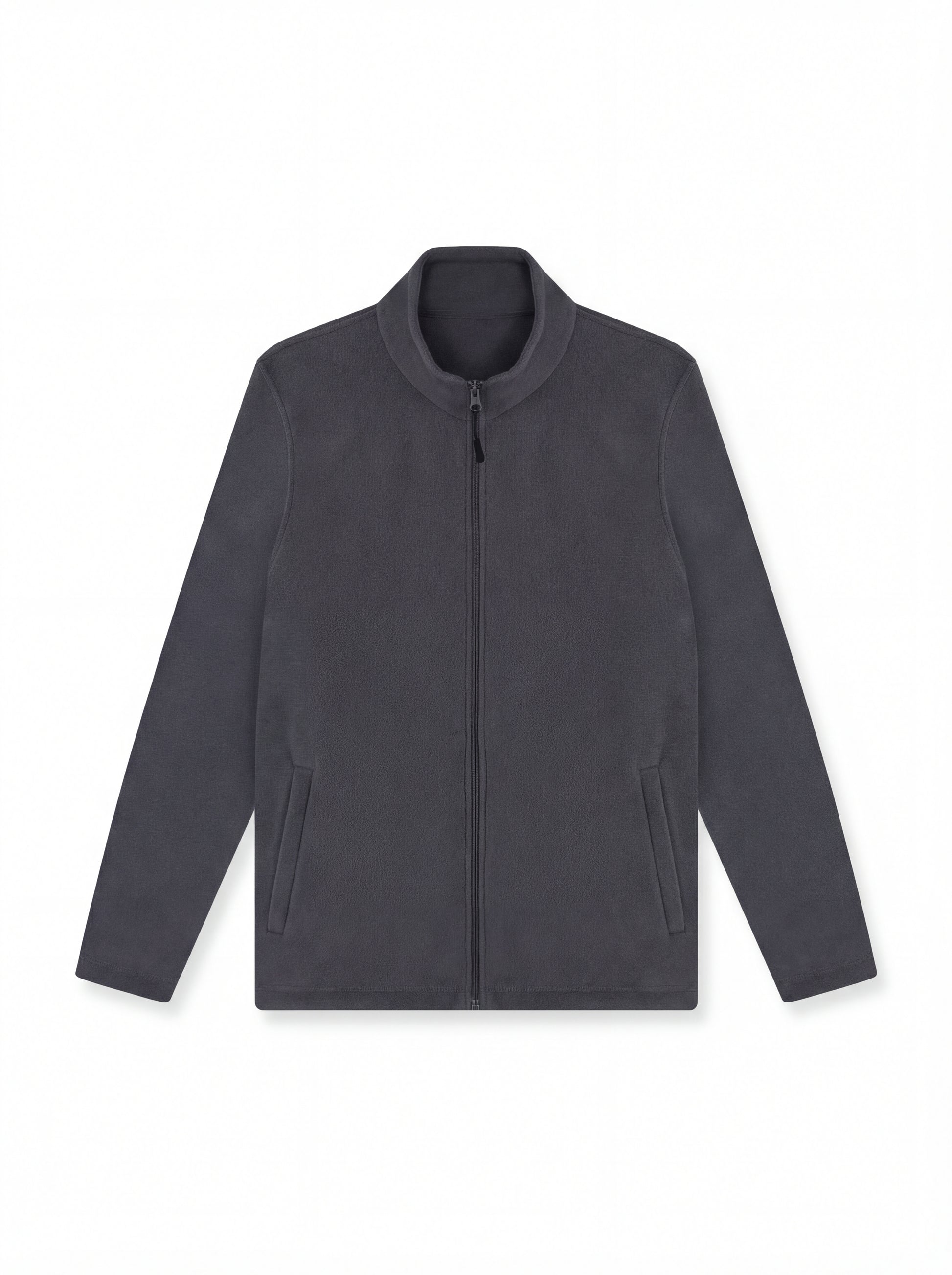 Uneek Lightweight Full Zip Microfleece Jacket Charcoal