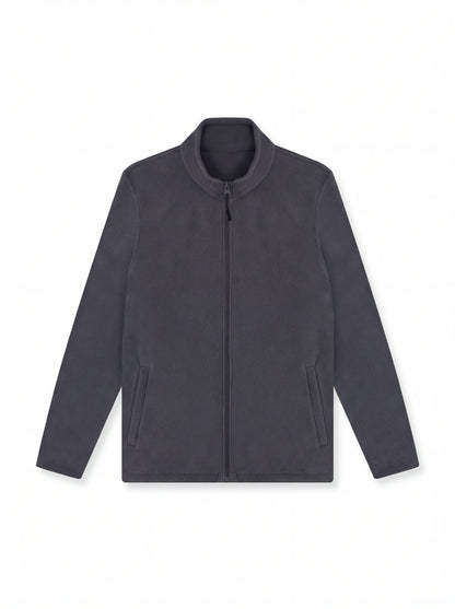 Uneek Lightweight Full Zip Microfleece Jacket Charcoal