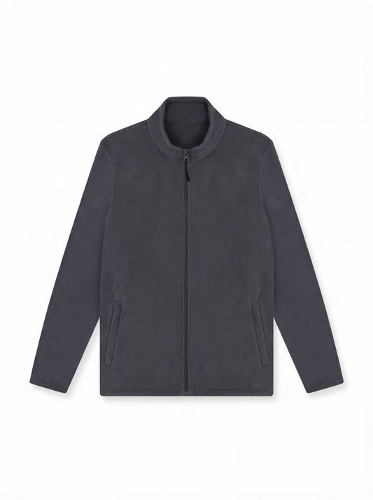 Uneek Lightweight Full Zip Microfleece Jacket Charcoal