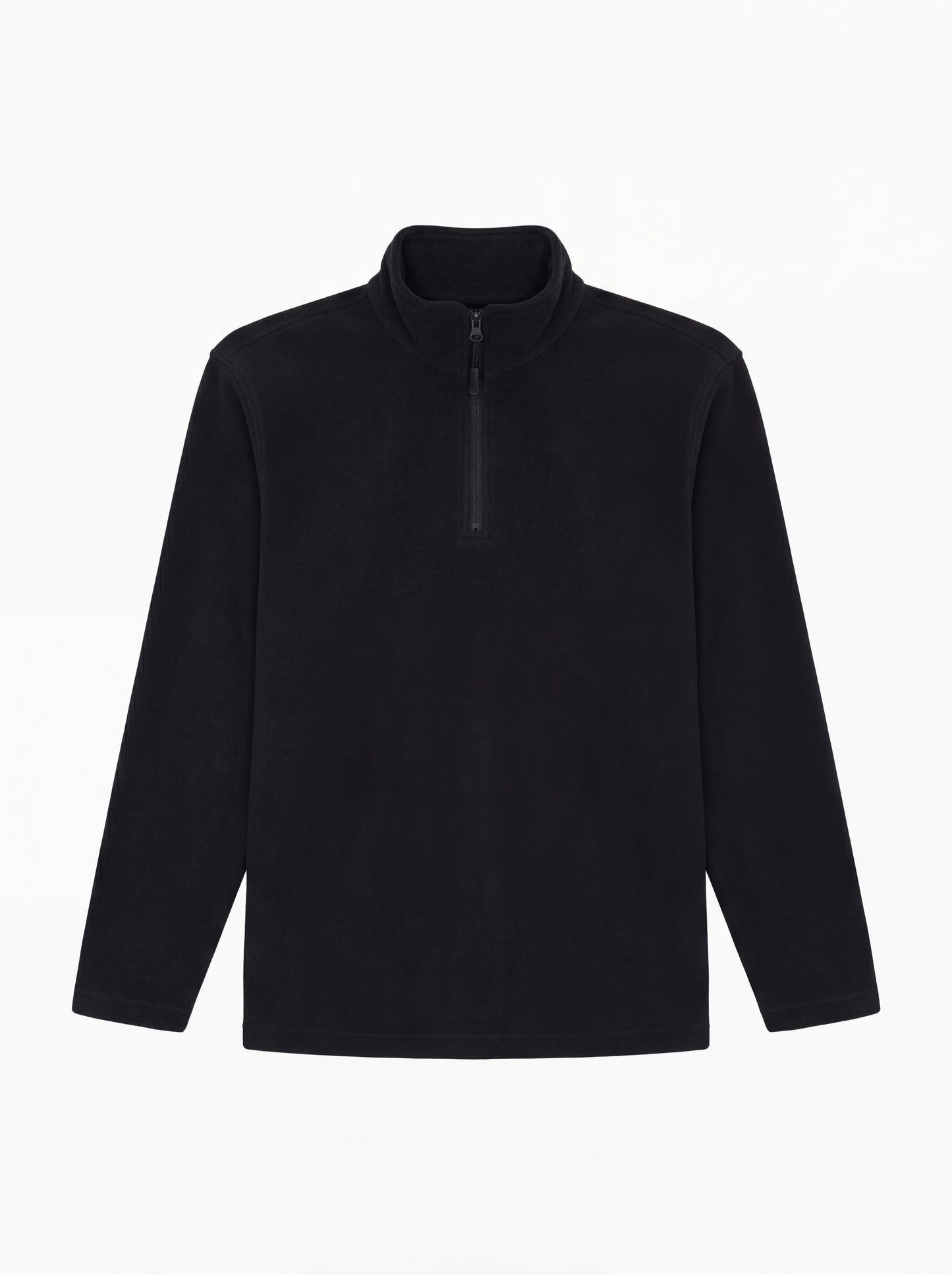 Uneek Lightweight Quarter Zip Microfleece Jacket Black