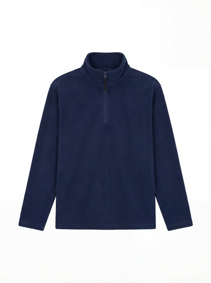 Uneek Lightweight Quarter Zip Microfleece Jacket Navy