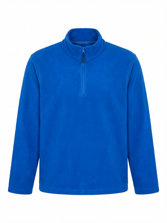Uneek Lightweight Quarter Zip Microfleece Jacket Royal