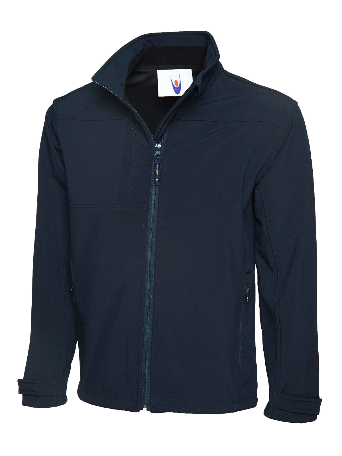 Uneek Premium Full Zip Soft Shell Jacket Navy