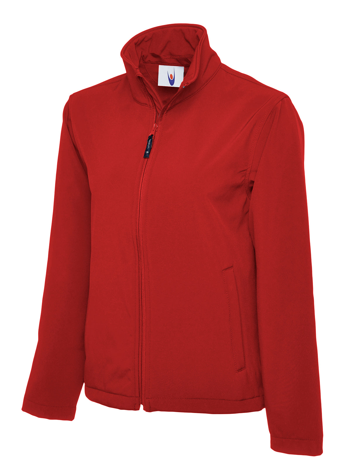 Uneek Classic Full Zip Soft Shell Jacket Red