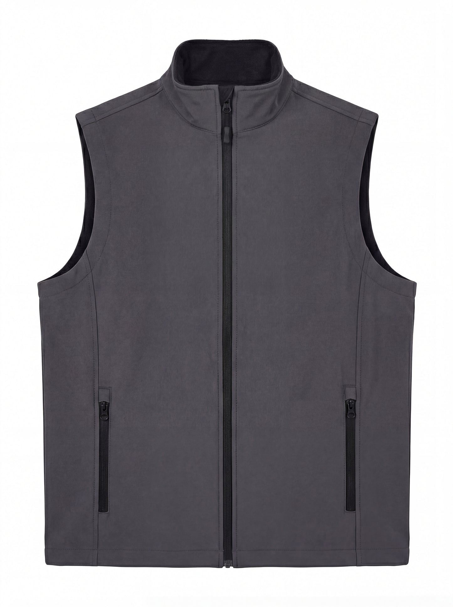 Uneek Printable Softshell Gilet Charcoal/Black