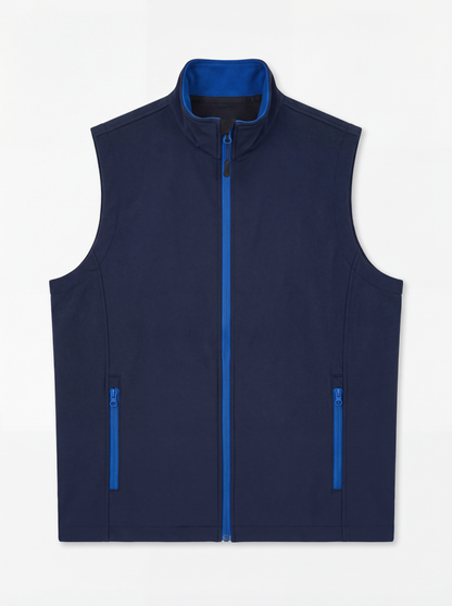 Uneek Printable Softshell Gilet Navy/Royal
