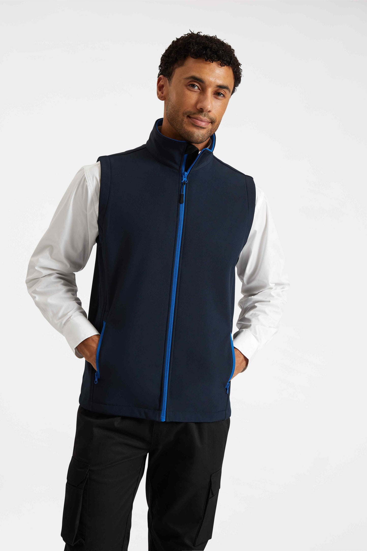 Uneek Printable Softshell Gilet Black/Black