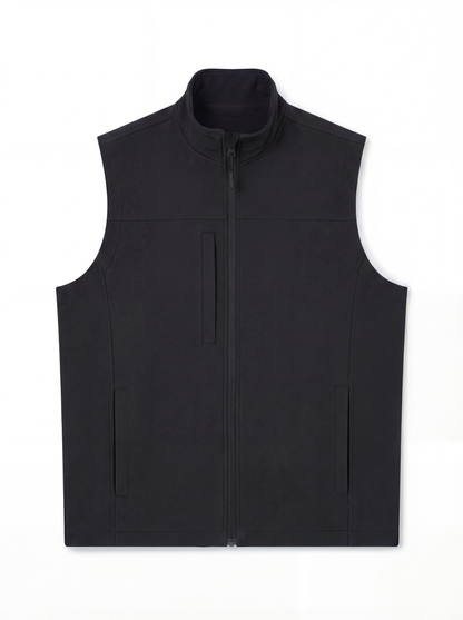 Uneek Premium Printable Softshell Gilet Black
