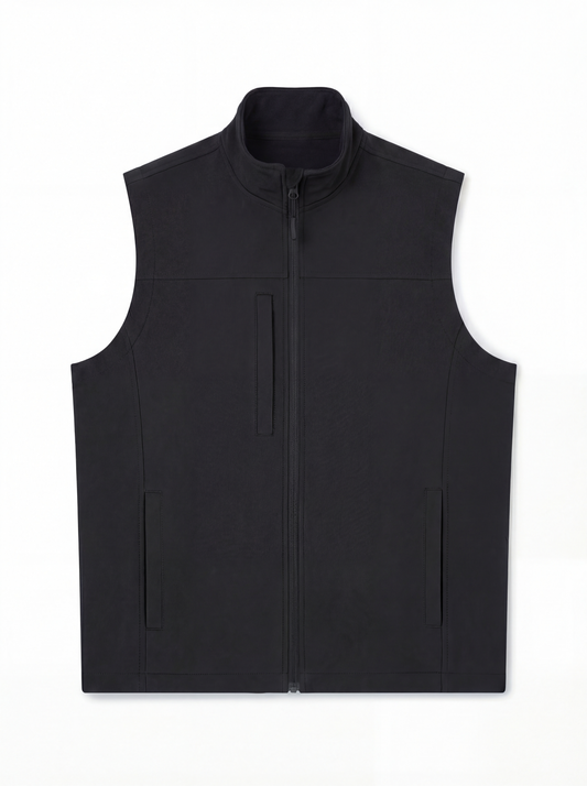 Uneek Premium Printable Softshell Gilet Black