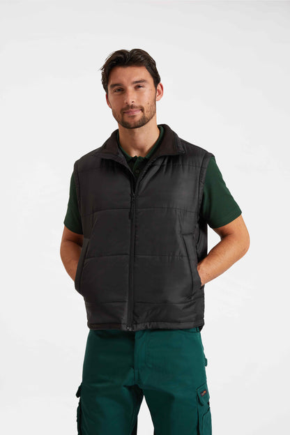 Uneek Padded Bodywarmer Black