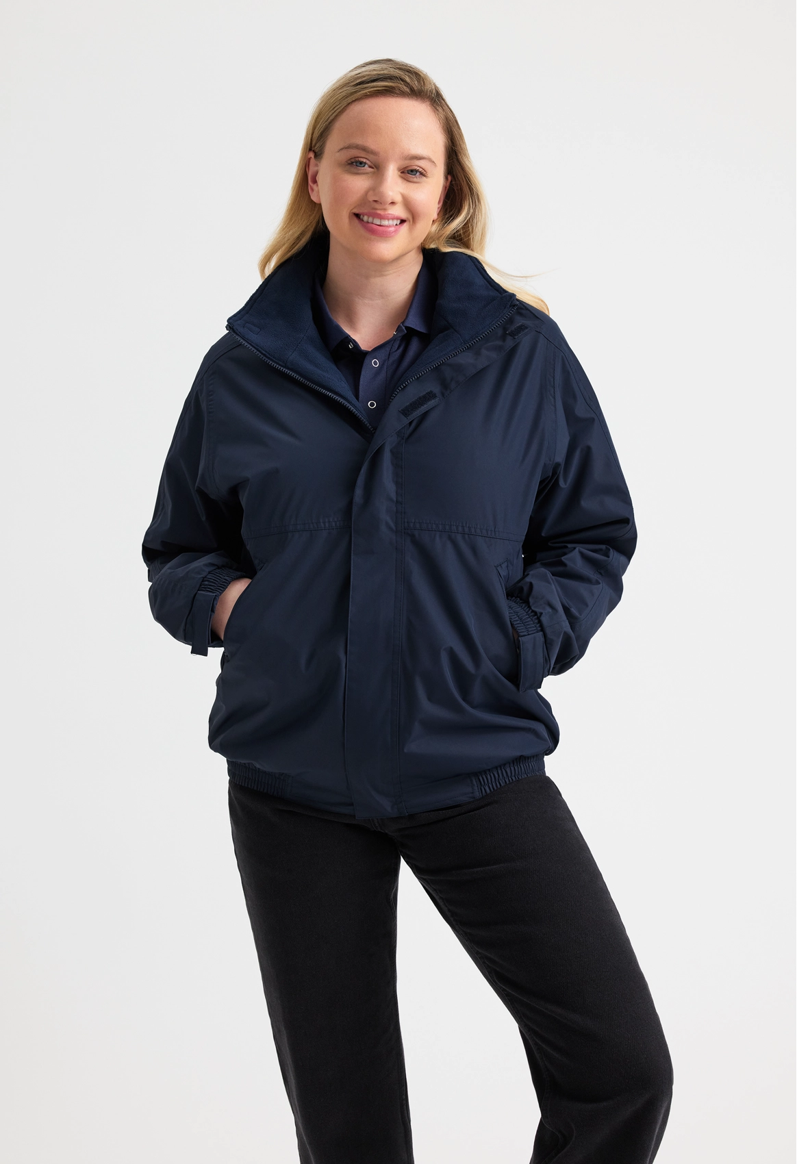 Uneek Premium Outdoor Jacket Black/Grey