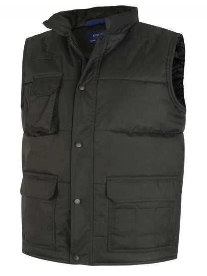 Uneek Super Pro Body Warmer Black