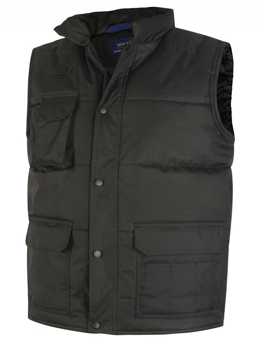 Uneek Super Pro Body Warmer Black