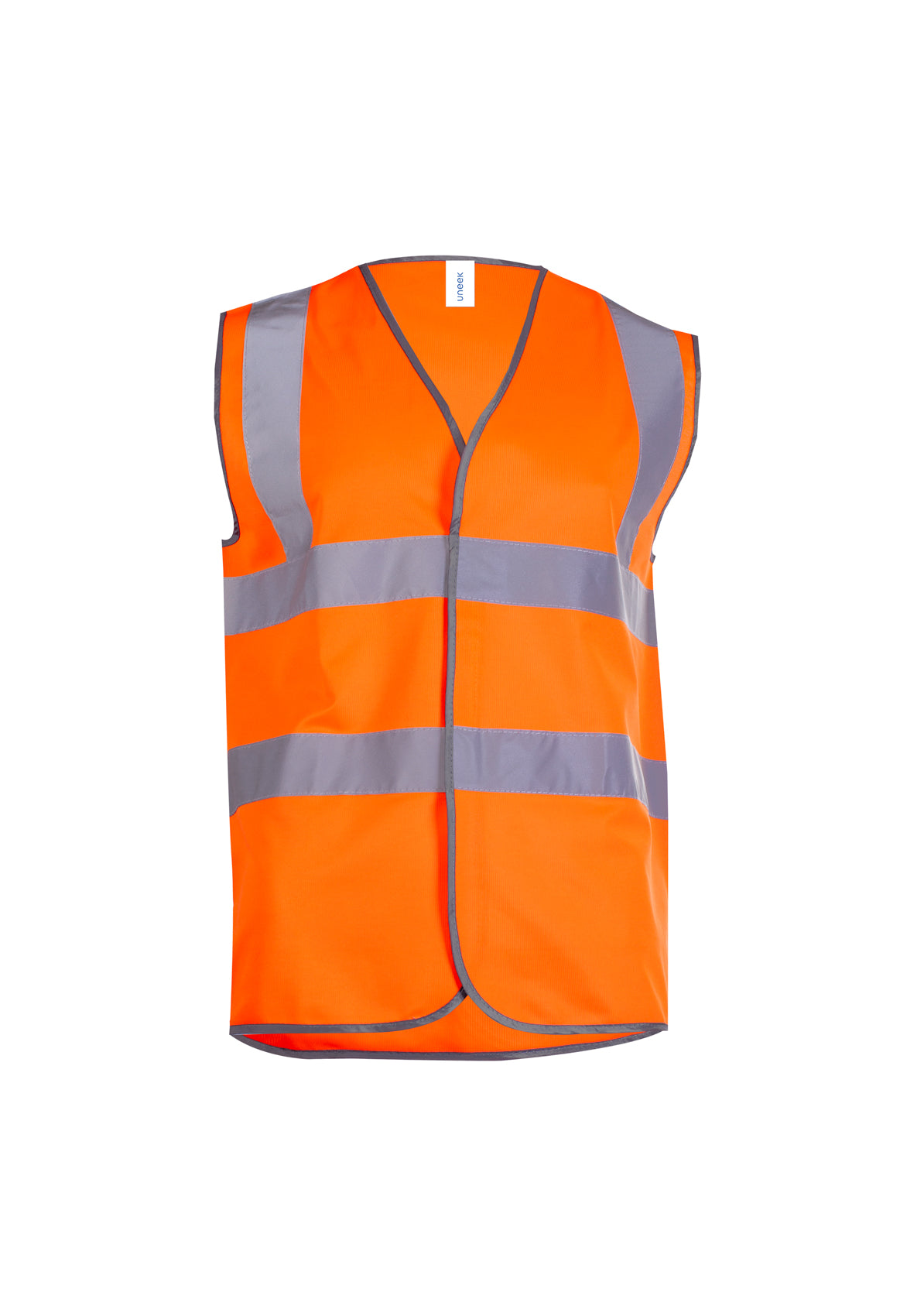 Uneek Sleeveless Safety Waist Coat Orange