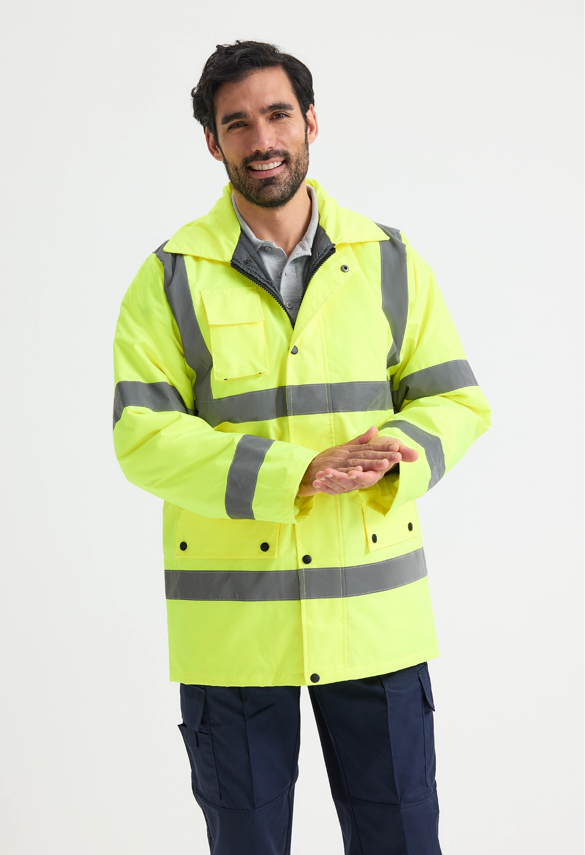 Uneek Road Safety Jacket Orange