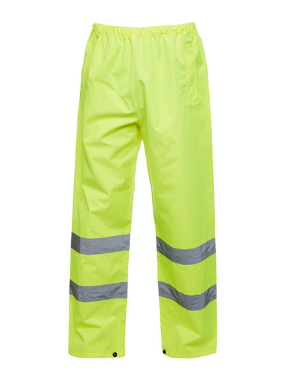 Uneek Hi-Viz Trouser Yellow