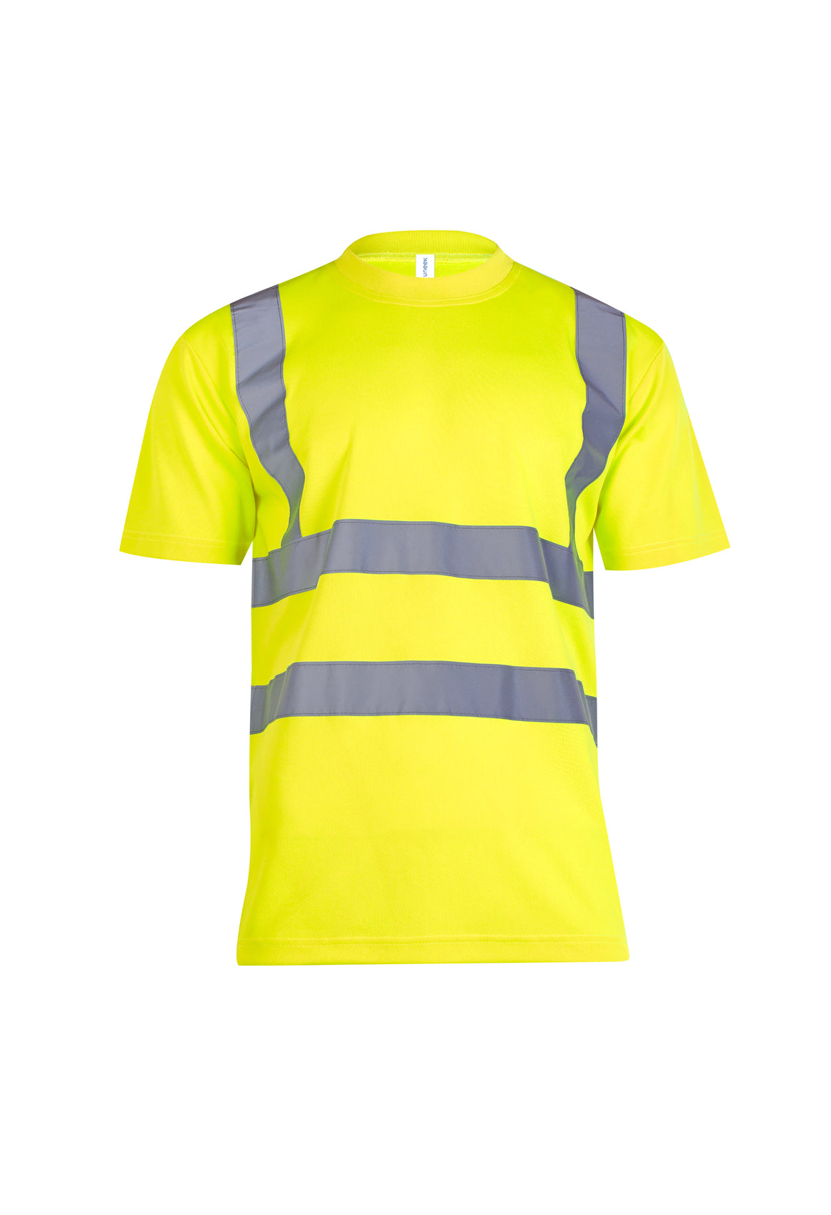 Uneek Hi Viz Short Sleeve T Shirt Yellow