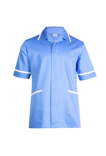 Mens Premium Tunic - Hospital Blue