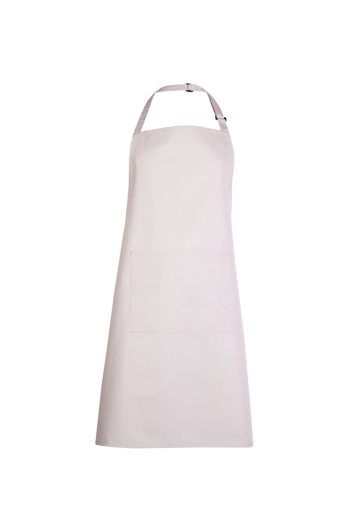 Uneek Bib Apron with Pocket Natural