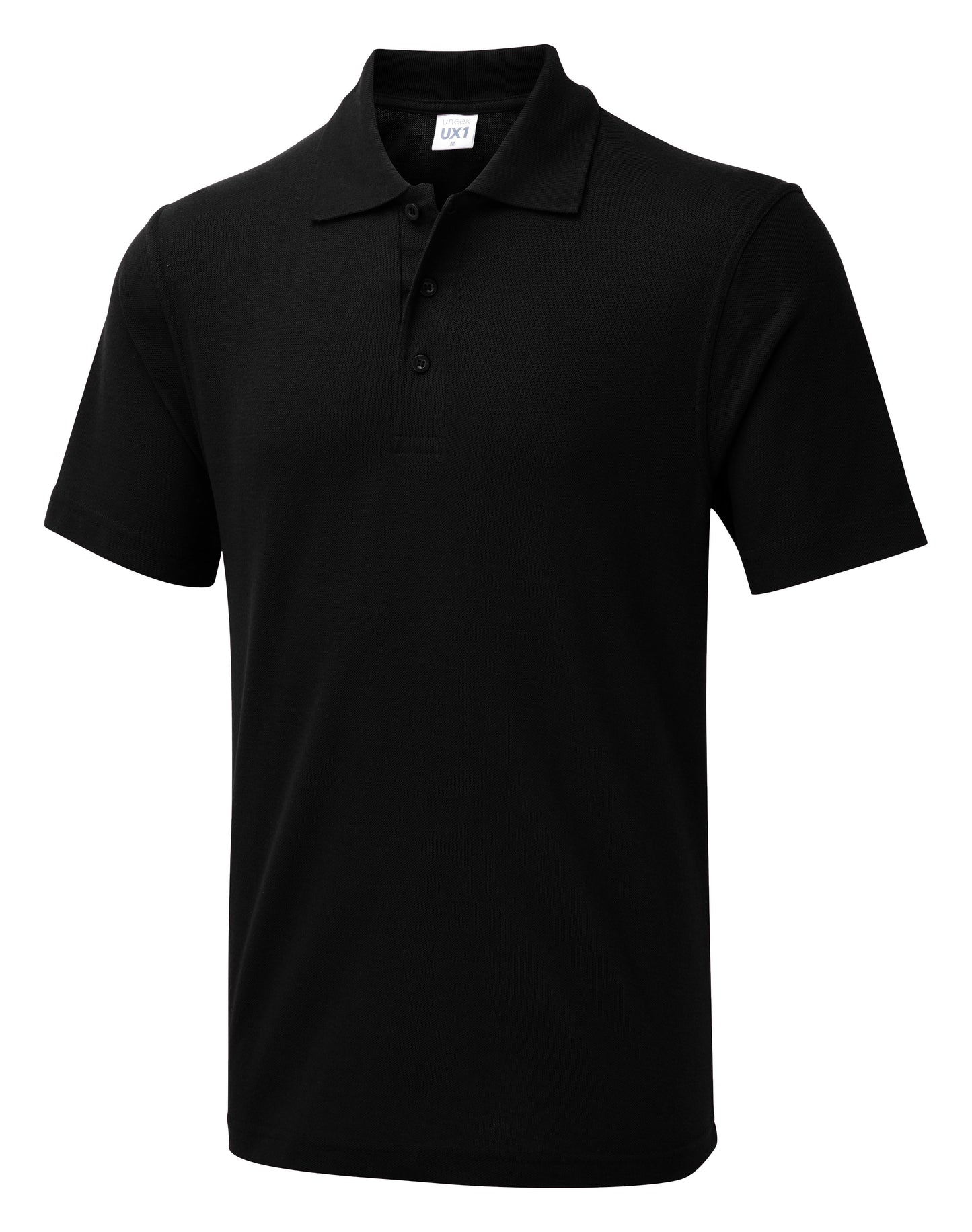 Uneek The UX Polo Black