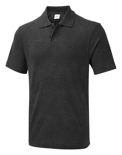 Uneek The UX Polo Charcoal