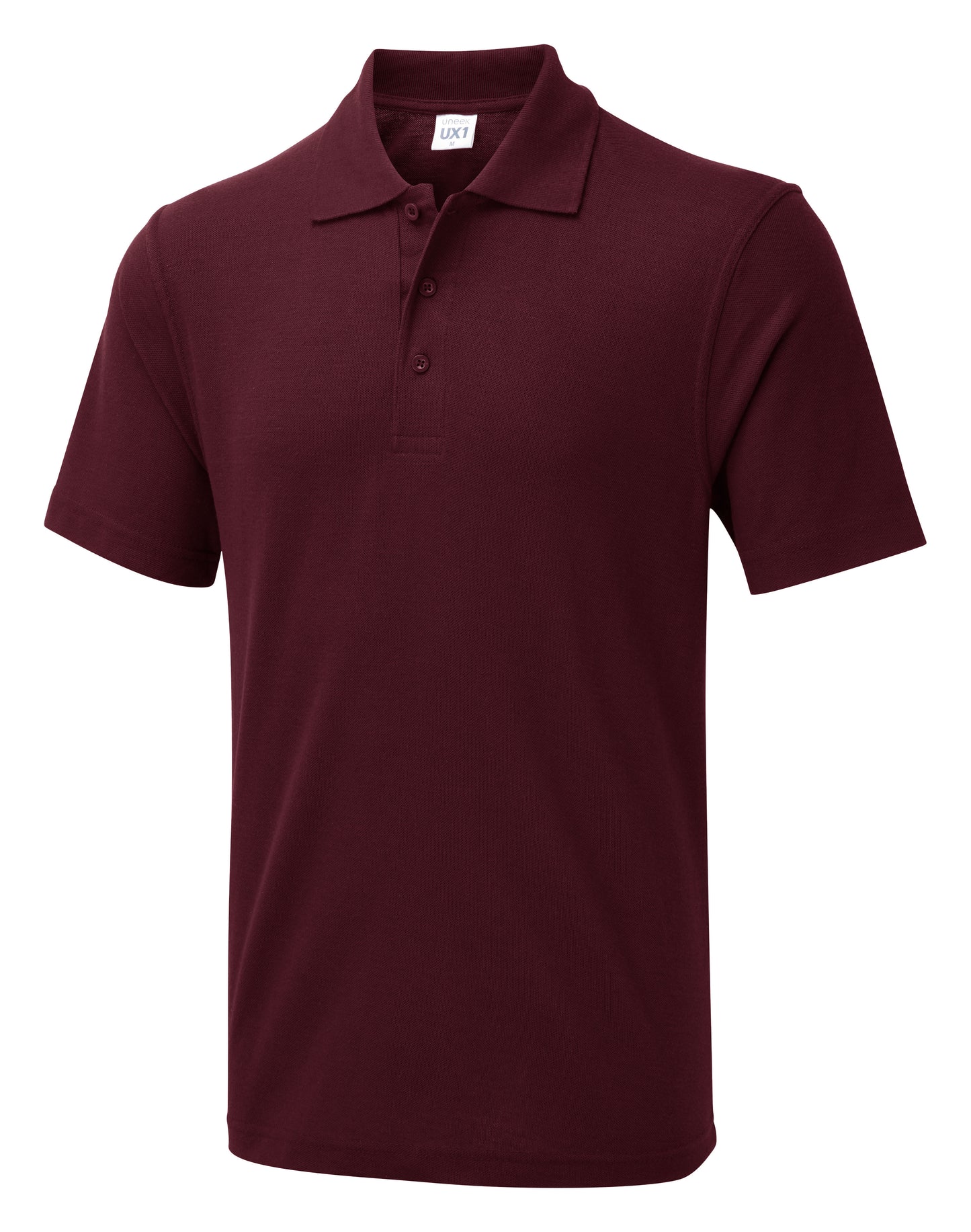 Uneek The UX Polo Maroon