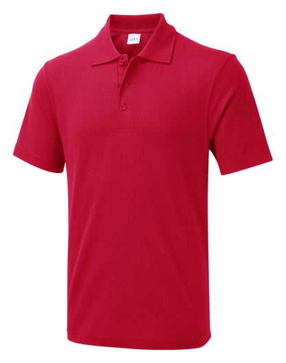 Uneek The UX Polo Red