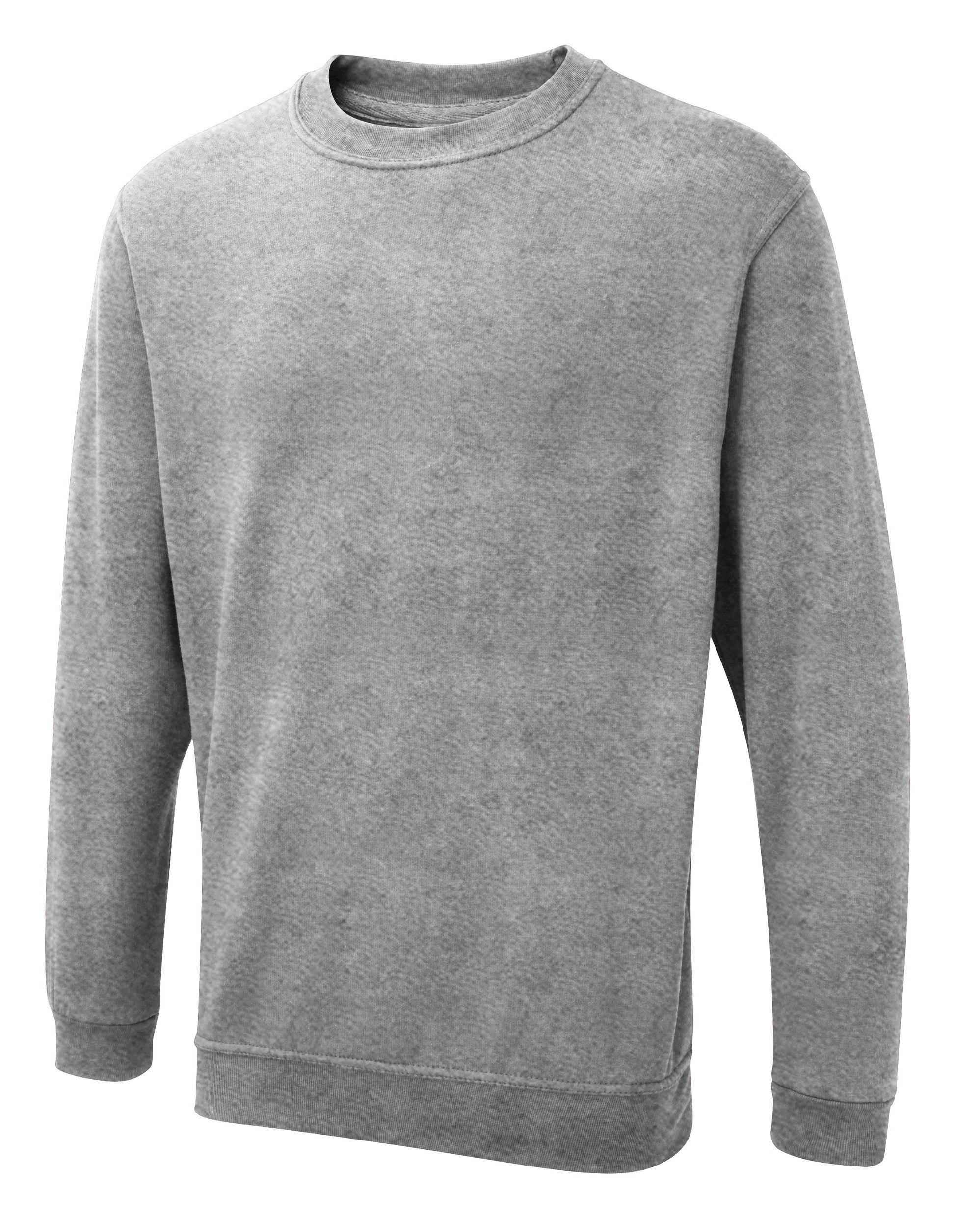 Uneek The UX Sweatshirt Heather Grey