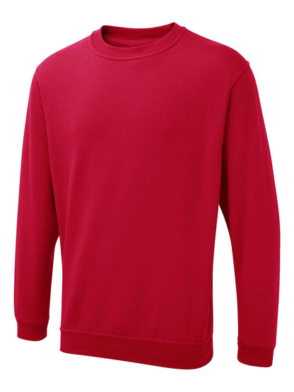 Uneek The UX Sweatshirt Red