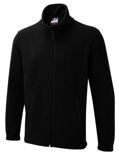 Uneek The UX Full Zip Fleece Black