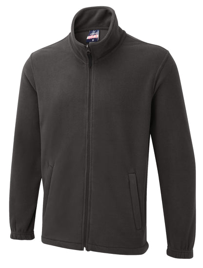 Uneek The UX Full Zip Fleece Charcoal