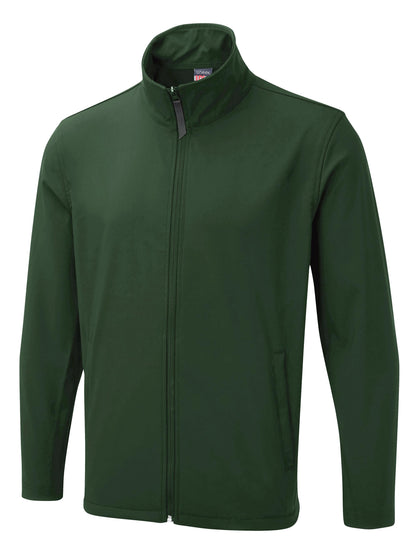 Uneek The UX Printable Soft Shell Jacket Bottle Green