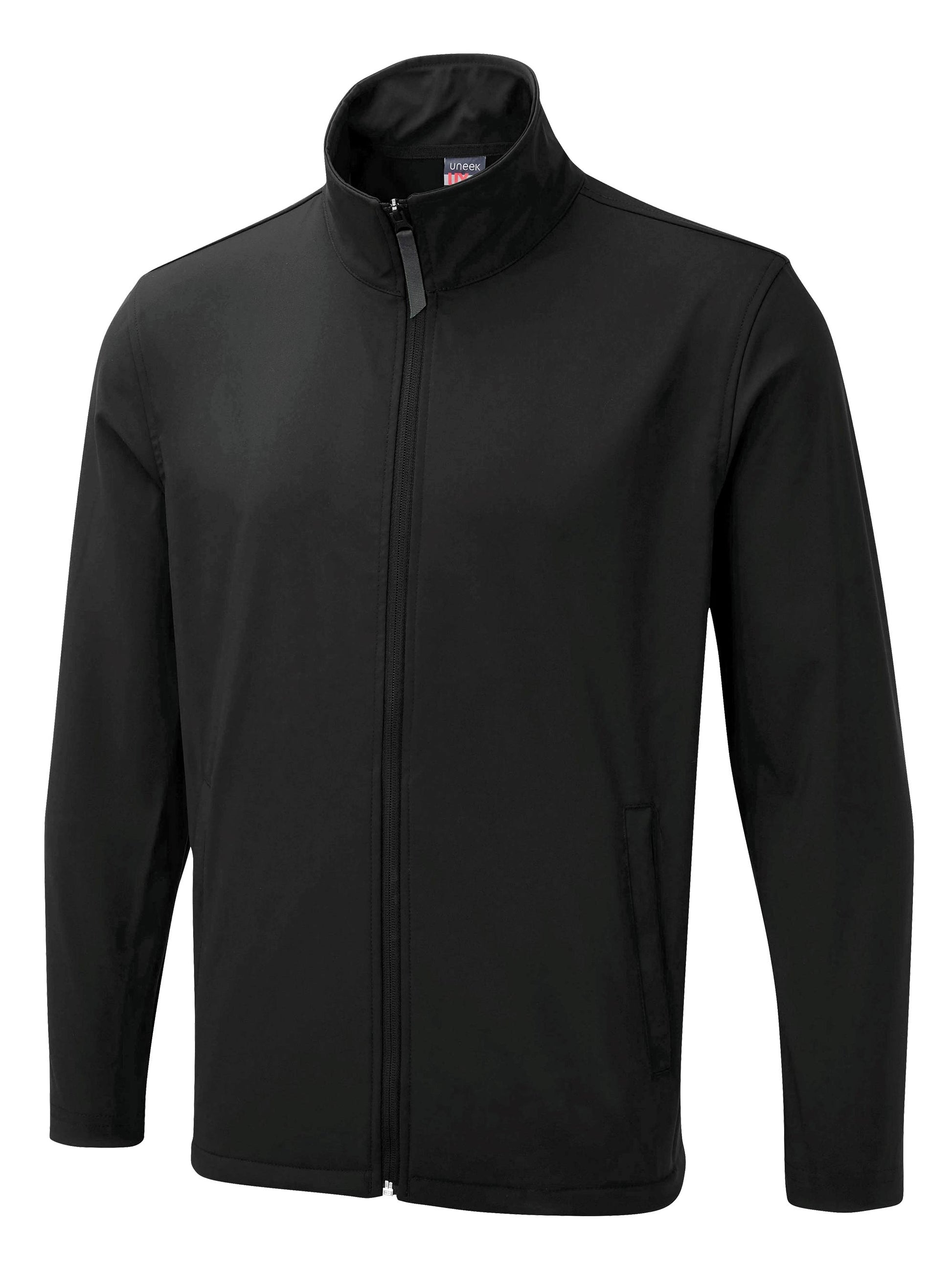 Uneek The UX Printable Soft Shell Jacket Black