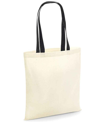 Westford Mill Bag For Life - Contrast Handles in Natural/Black