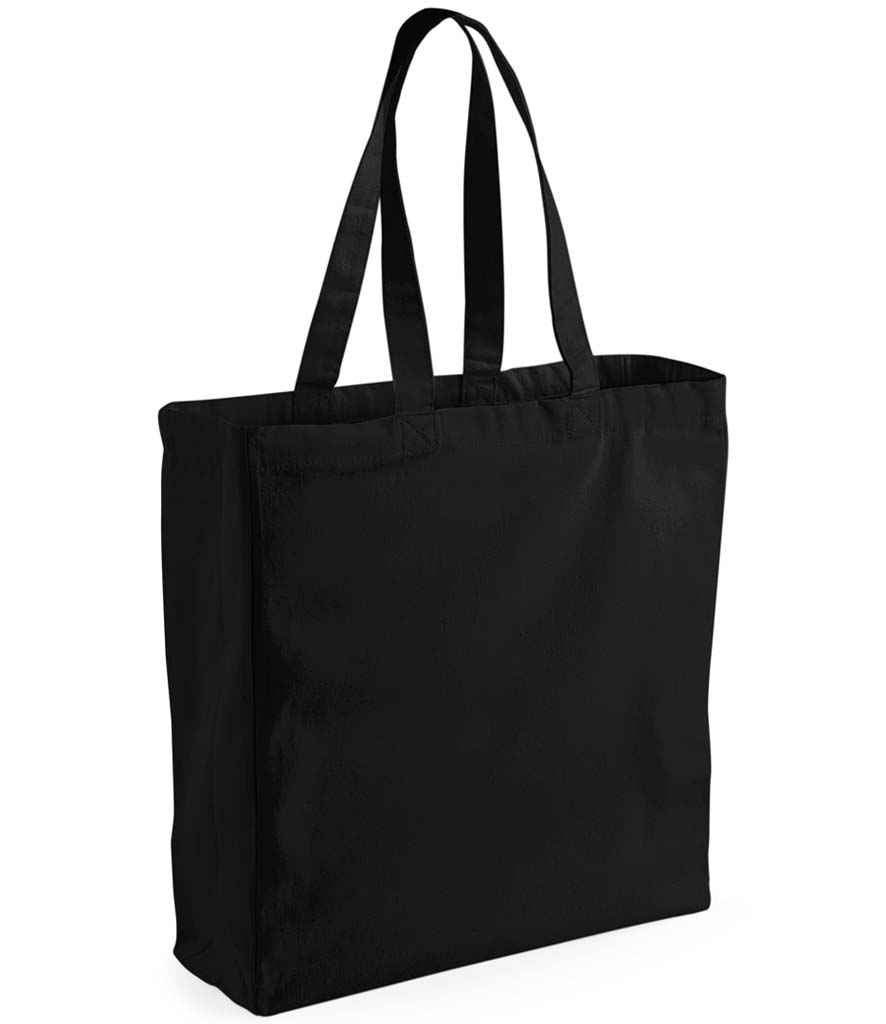 Westford Mill Canvas Classic Shopper in Black