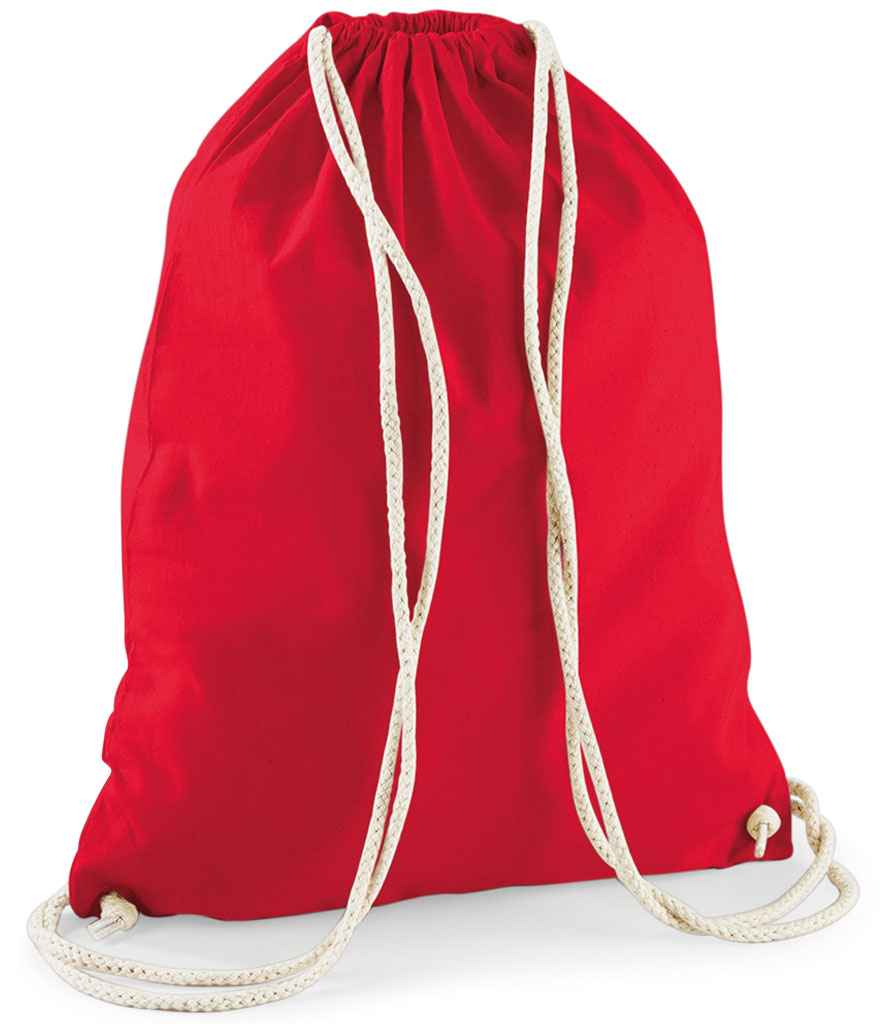 Westford Mill Cotton Gymsac in Classic Red