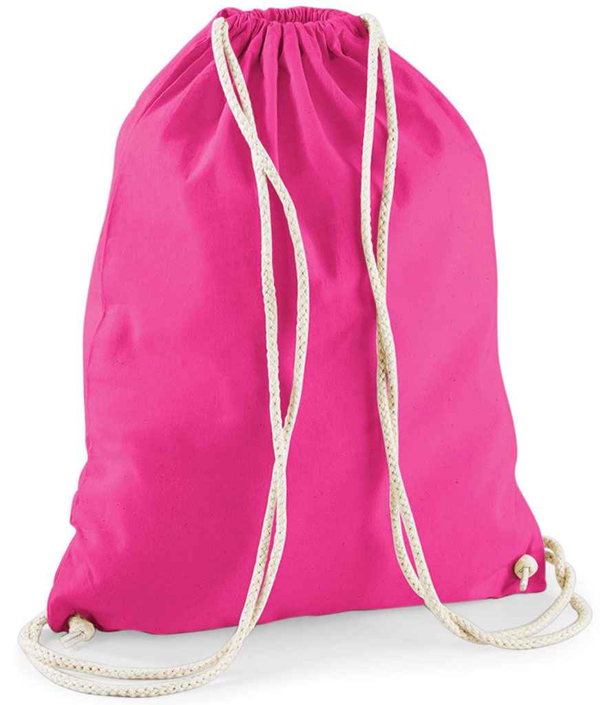 Westford Mill Cotton Gymsac in Fuchsia