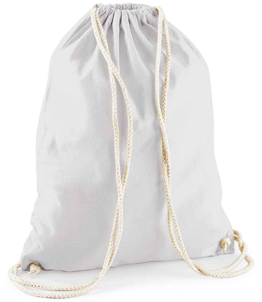 Westford Mill Cotton Gymsac in Light Grey