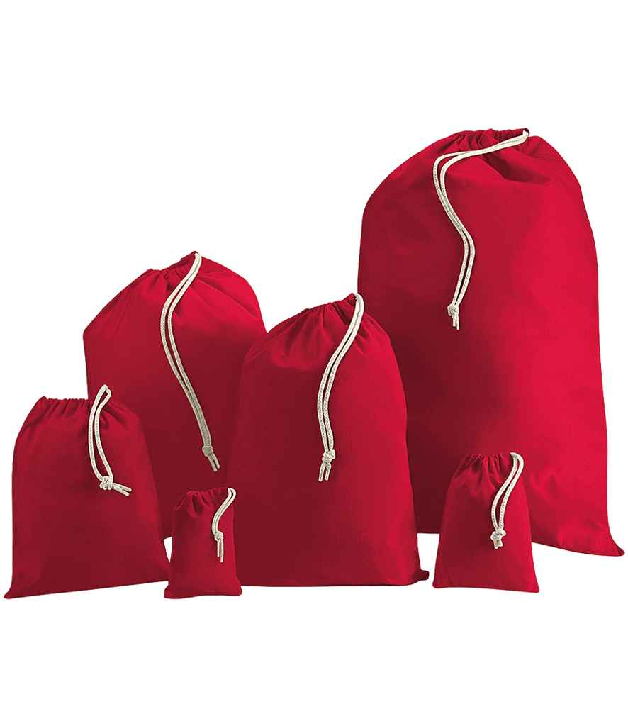 Westford Mill Westford Mill Cotton Stuff Bag Classic Red