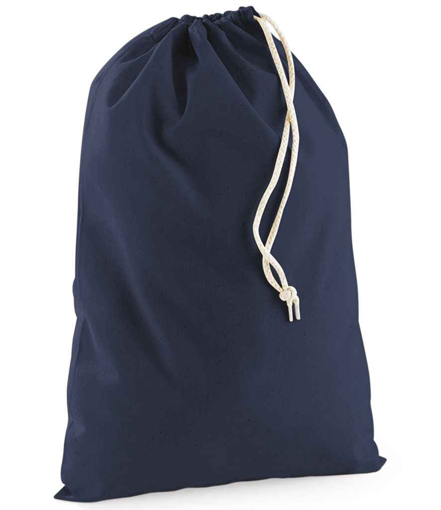 Westford Mill Cotton Stuff Bag in Navy