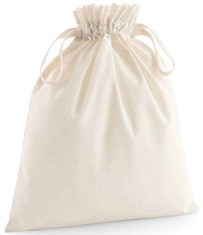 Westford Mill Westford Mill Organic Cotton Drawcord Bag Natural