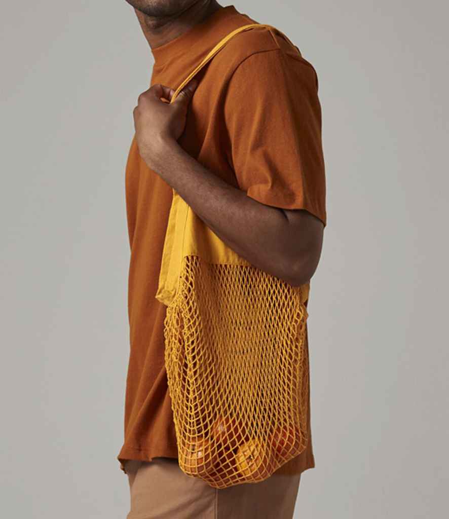 Westford Mill Organic Cotton Mesh Grocery Bag - model image