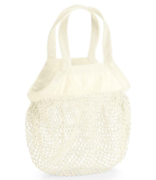 Westford Mill Organic Cotton Mini Mesh Grocery Bag in Natural
