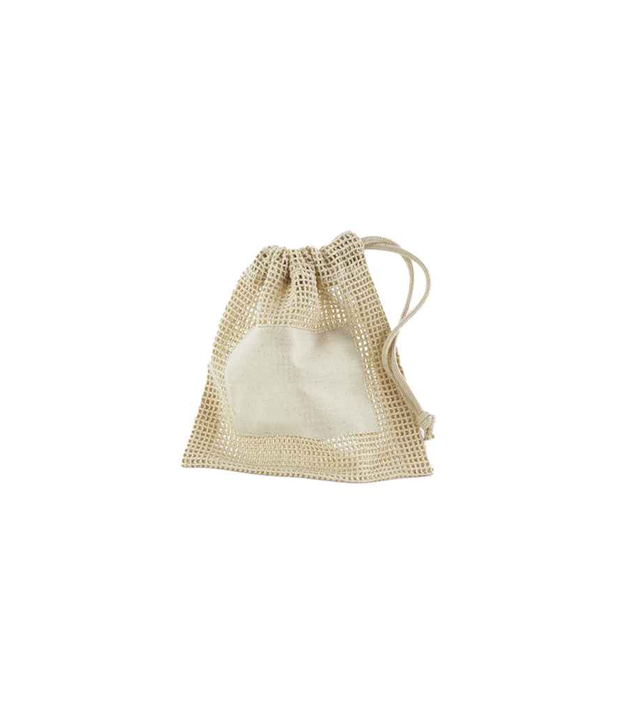 Westford Mill Organic Cotton Mesh Sacks in Natural