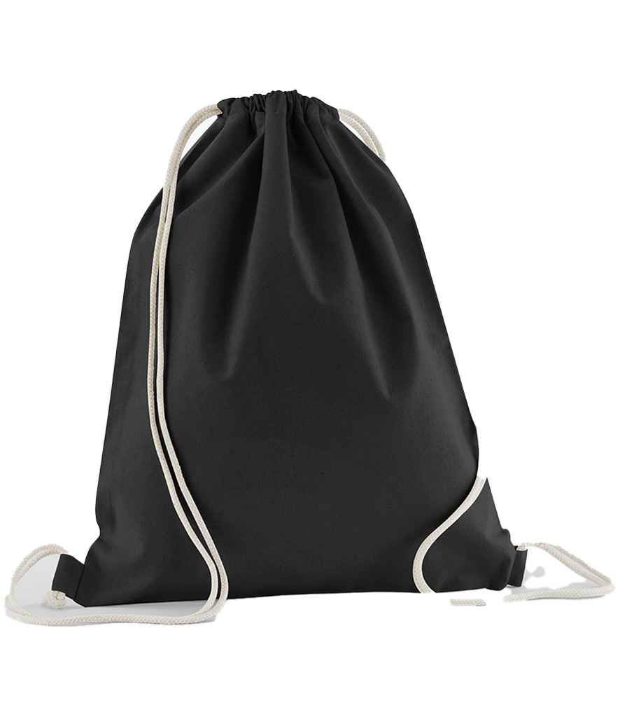 Westford Mill Organic Cotton In Conversion Gymsac in Black