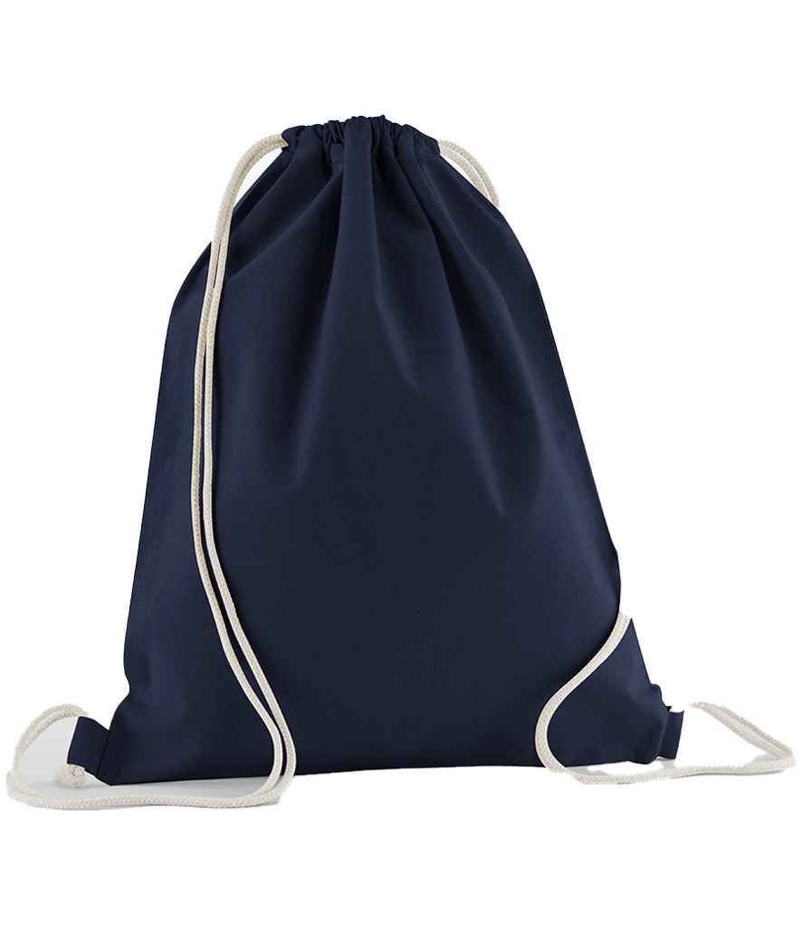 Westford Mill Organic Cotton In Conversion Gymsac in French Navy