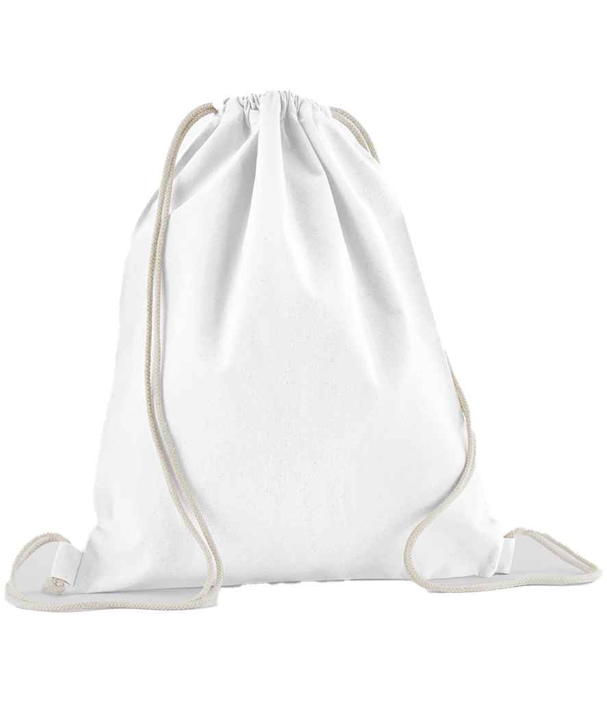 Westford Mill Organic Cotton In Conversion Gymsac in White