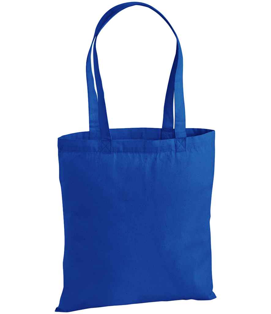 Westford Mill Premium Cotton Tote Bag in Bright Royal