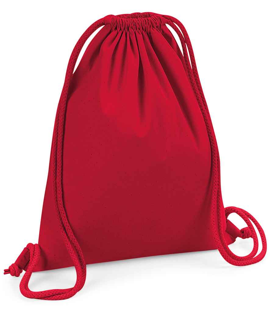 Westford Mill Organic Premium Cotton Gymsac in Classic Red